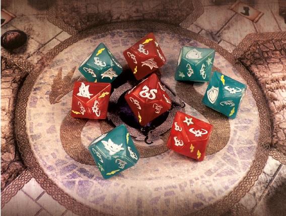 Sword & Sorcery: Custom Dice Pack - zum Schließ en ins Bild klicken