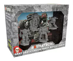 BattleTech Gray Death Legion Heavy Battle Lance - zum Schließ en ins Bild klicken