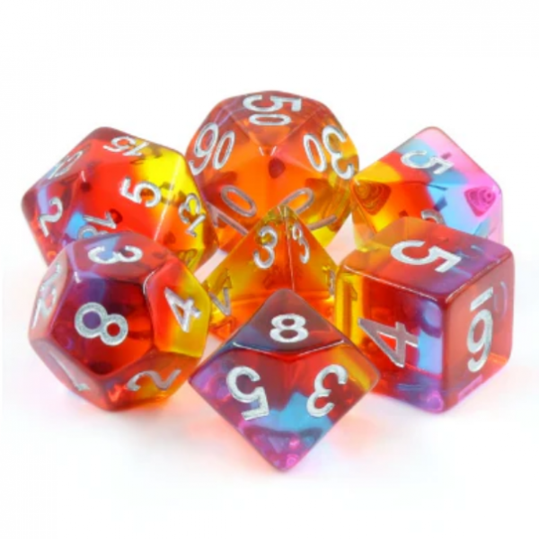 Golden Time RPG Dice Set (7)