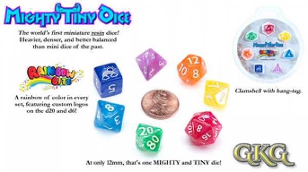 Mighty Tiny Dice Rainbow Bits (7) - zum Schließ en ins Bild klicken