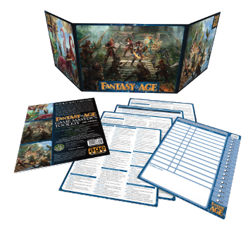 Fantasy Age 2nd. Edition Gamemasters Toolkit - zum Schließ en ins Bild klicken