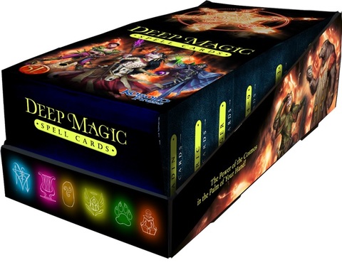 Deep Magic Spell Cards Display Box - zum Schließ en ins Bild klicken