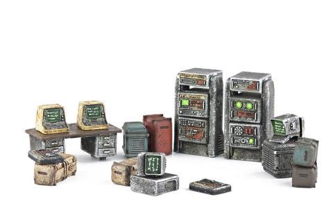 Fallout Wasteland Warfare Terrain Expansion Heavy Consoles - zum Schließ en ins Bild klicken