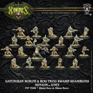 Minion Gatorman Bokur & Swamp Shamblers Unit (21 - zum Schließ en ins Bild klicken