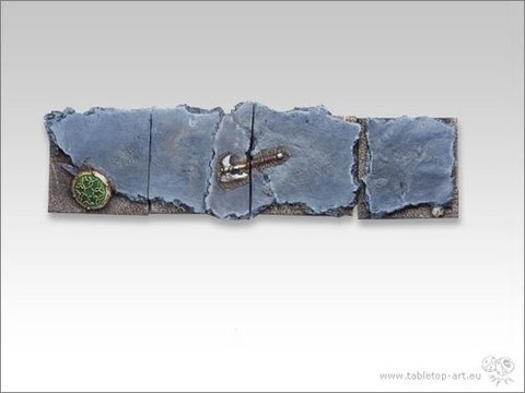 Battleground | 40x40mm Monster Diorama - zum Schließ en ins Bild klicken