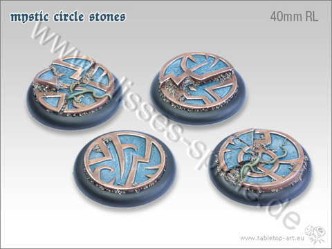 Mystic Circle Stones Base | 40mm RL - zum Schließ en ins Bild klicken