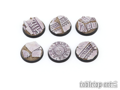 Ancestral Ruins Bases - 28.5mm (5) - zum Schließ en ins Bild klicken