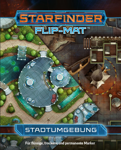 Starfinder Flip-Mat: Stadtumgebung - zum Schließ en ins Bild klicken