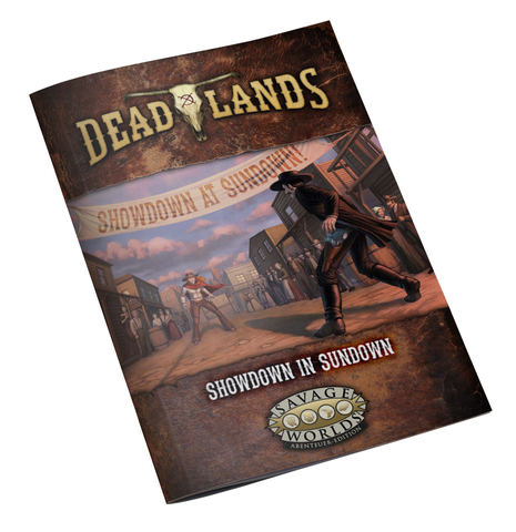 Deadlands: The Weird West - SL-Schirm + Showdown in Sundown - zum Schließ en ins Bild klicken