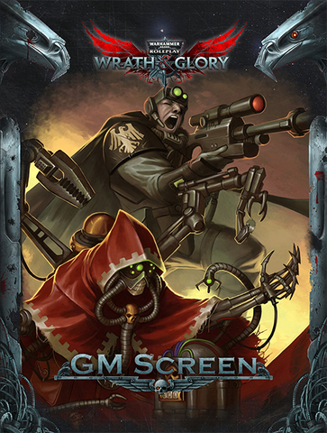 Wrath & Glory GM Screen - zum Schließ en ins Bild klicken