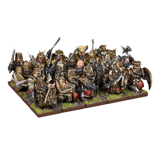 Kings of War Abyssal Dwarf Blacksouls Regiment - zum Schließ en ins Bild klicken