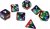 RPG Dice Set (7) Rainbow Translucent Resin