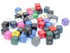 Bag of 50™ Assorted Loose Opaque Polyhedral d6 Dice