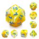 Lemon Cream RPG Dice Set (7)