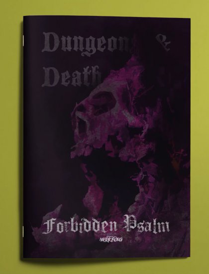 Mörk Borg RPG Forbidden Psalm Dungeons & Death (Z0017) - zum Schließ en ins Bild klicken