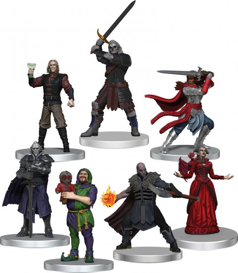 D&D Fantasy Miniatures Icons of the Realms Curse of Strahd Deniz - zum Schließ en ins Bild klicken