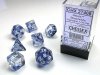 Nebula® Polyhedral Black/white 7-Die Set