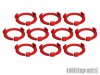 Squad Marker - 32mm Red (10)