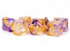 Unicorn Resin 16mm Polyhedral Dice Set: Royal Sunset (7)