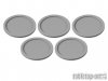 Skill and Squad Marker - 40mm Light Grey (5)