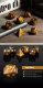 Gemstone Dice Set (7) Tigers Eye Natural