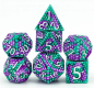 Lagoon Dragon Scale RPG Metal Dice Set (7) Reprint