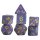 RPG Dice Set (7) Unicorn Purple