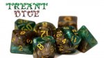 Halfsies Dice Treant (7 Dice Polyhedral Set)