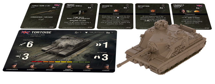 World of Tanks British Tortoise - zum Schließ en ins Bild klicken