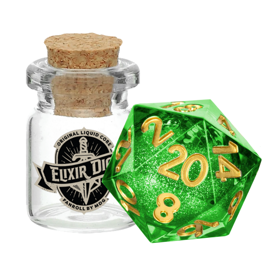 D20 Elixir Liquid Core Dice Aegis of Hope - zum Schließ en ins Bild klicken