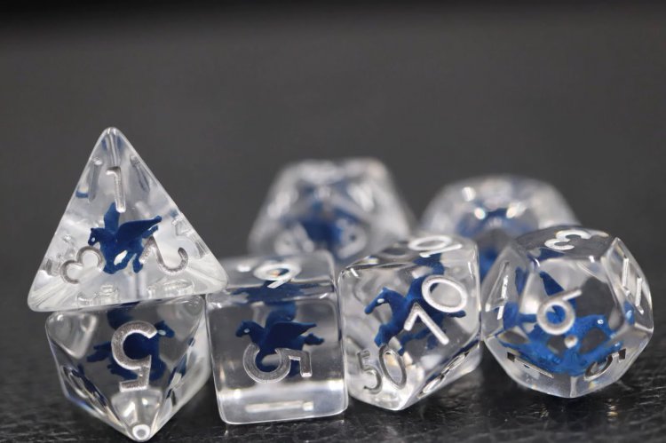 Pegasus RPG Dice Set (7) - zum Schließ en ins Bild klicken