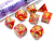 Lab Dice 5 Vortex Polyhedral Underworld/Yellow 7-Die Set