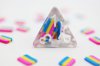 Pansexual Flag RPG Dice Set (7)