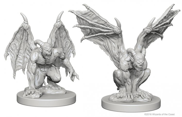 Gargoyles D&D Nolzurs Marvelous Miniatures (MOQ2) - zum Schließ en ins Bild klicken