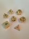 16mm Gold Metal Dice Set