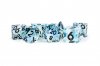 Handcrafted Sharp Edge Resin Dice Set: Captured Frost (7)